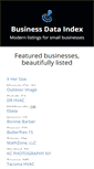 Mobile Screenshot of businessdataindex.com